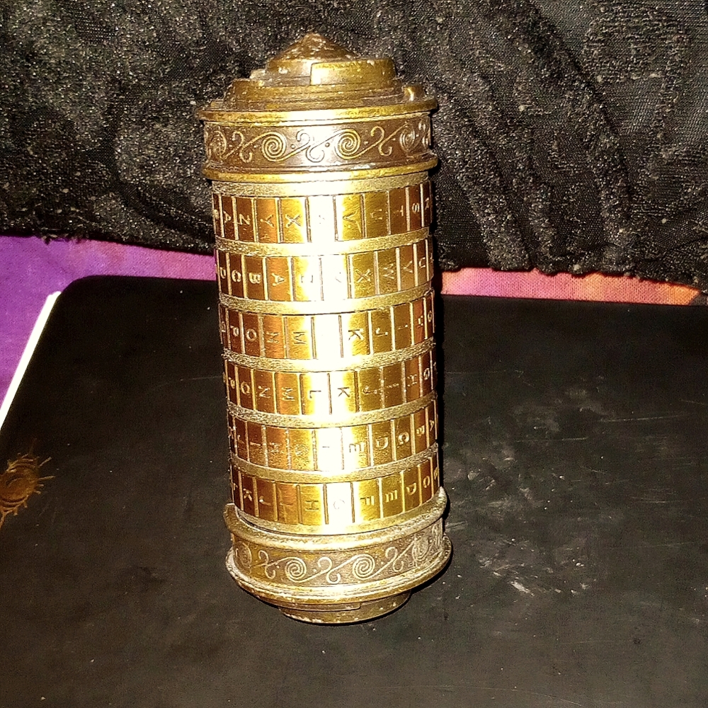 Cryptex Da Vinci Code Mini Cryptic Puzzle